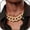 B:gold chunky necklace, variant on Chunky Gold Necklace Statement Necklace for Women Punk Chain Thick Gold Choker Jewelry Trendy Birthday Gifts[g5183]