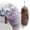 A, variant on Fluffy Keychain Faux Fur Fox Tail Pendant with Metal Clasp Fashionable Fake Animal Tail Bag Charm for Daily Use