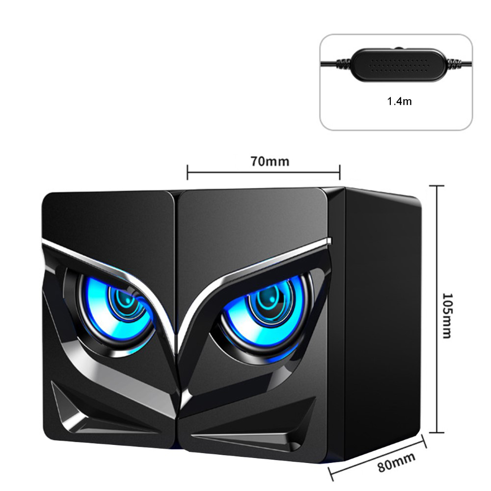 SADA V128 Computer Audio Notebook Desktop Home Overweight Subwoofer