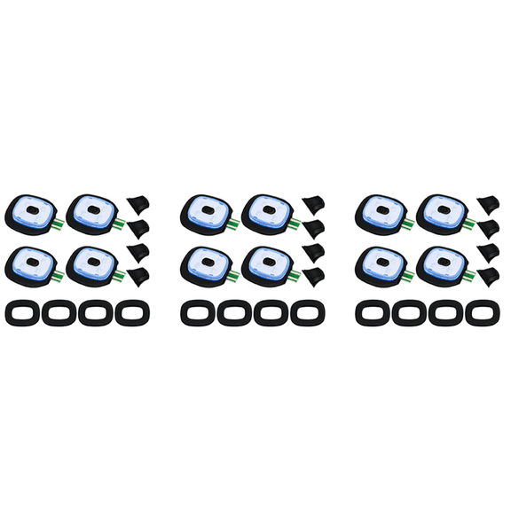 New Arrivals USB Rechargeable Light for LED Knit Beanie Hat, 12 Pieces, Strong Medium and Weak Mode Hat Lights