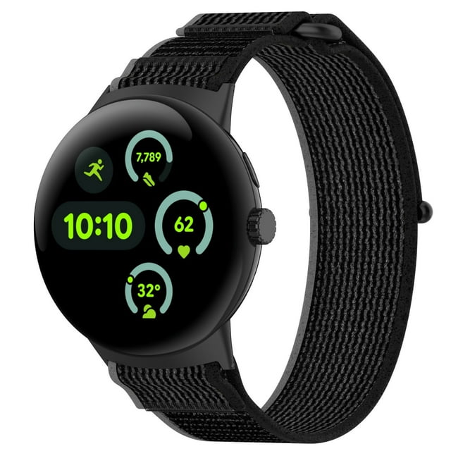 Smart Sports Watch Band Nylon Braided Replacement Strap, Durable Nylon, Breathable, Quick Release Pins, Versatile for All-Terrain Adventures