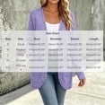 thumbnail image 3 of Enjoytime Cardigan for Women Long Sleeve Open Front Knit Coat Fall Trendy Soft Casual Outerwear with Pockets, 3 of 7