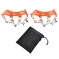 thumbnail image 4 of Crampones De Escalada 13 dientes hielo nieve zapatos cubierta pinza picos antideslizante al aire libre escalada crampones Sywqhk Para Estrenar, 4 of 9