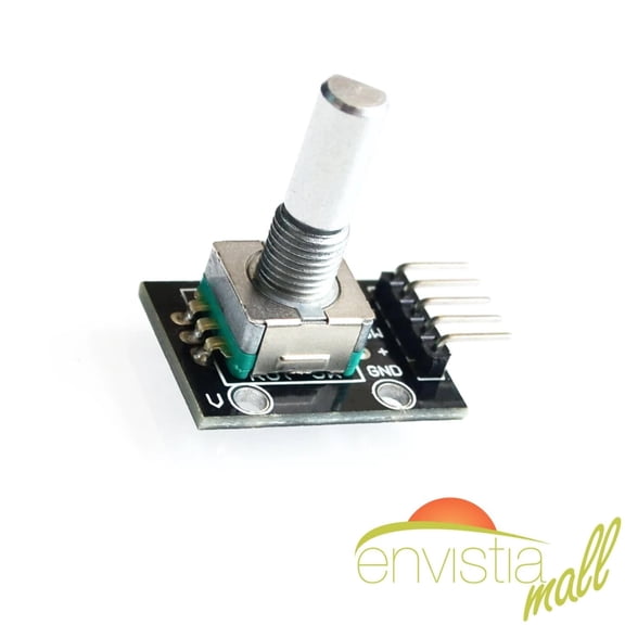 Rotary Encoder / Rotation Sensor Module with Pushbutton Switch for Arduino AVR PIC DIY KY-040