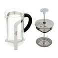 thumbnail image 2 of Any Morning 2-Cup Aluminum Heat Resistant Handle French Press Coffee Maker, 2 of 6