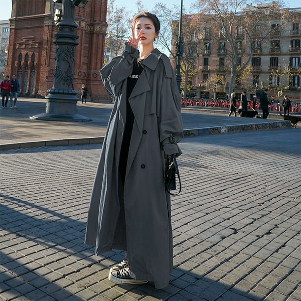 Polyester long hotsell coat