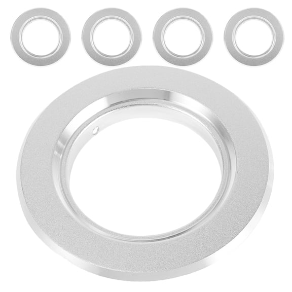 Luxshiny 5-Pack Plated Metal Birdhouse Hole Protectors Replacement for Nesting and Breeding Boxes