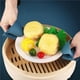 thumbnail image 4 of Moyic Clip plegable de acero inoxidable para cuenco caliente, soporte para platos, placa de vapor, pinzas, pinza anti-calor, juego de herramientas de Cocina y Comedor Azul Moyic HA026754-02, 4 of 6