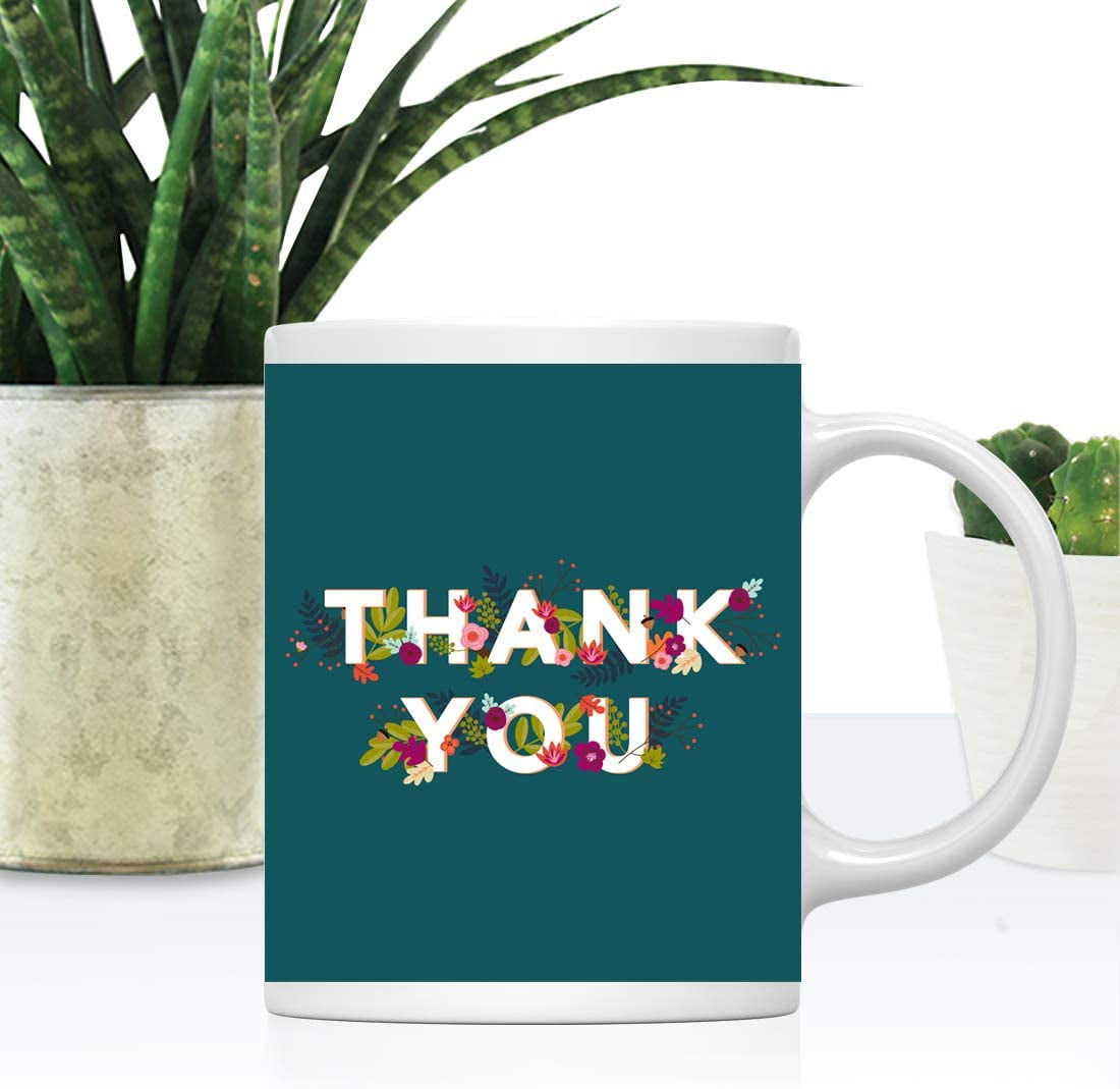 Say Yikes Mug - Trendy Rainbow Thank You Bag Style Coffee Mugs - Femfetti