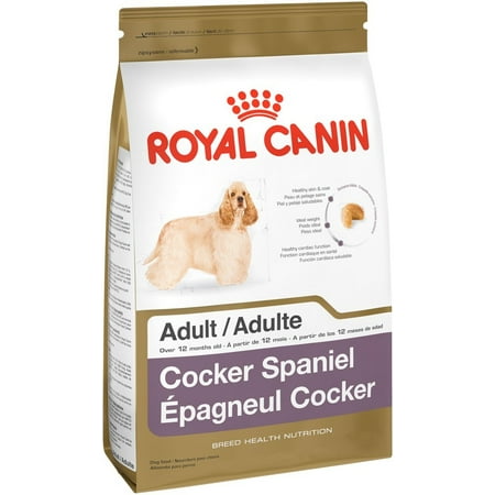 Royal Canin Cocker Spaniel Adult Dry Dog Food, 25 lb