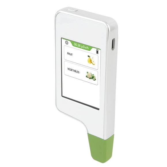 Food Nitrate Detector, Portable Nitrate Tester Quick and Accurate 0-9999mg/kg Probe Detection USB C Charging for Fruits Vegetables