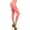 Coral, variant on Womens High Waist Solid Microfiber Ultra Soft Capri Leggings (One Size)