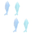 thumbnail image 4 of 4Pcs Dolphin Shaped Nail Brushes Maincure Tools Nail Brushes (Random Color), 4 of 7