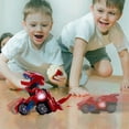 thumbnail image 4 of Electric Dinosaur Transformer Car with Flashing Lights and Sounds for Children 3-7 Years - Educational Toy, 4 of 5