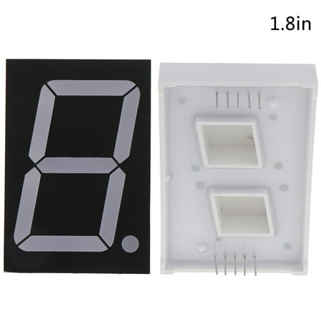 

1Pcs 1.8 inch 1 digit Red Led display 7 segment Common cathode NEW