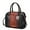 Cognac, variant on Ember Faux Crocodile-Embossed Vegan Leather Womens Satchel by Mia K