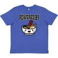 thumbnail image 3 of Inktastic Powered by Ramen Cute Noodles Youth T-Shirt, 3 of 5