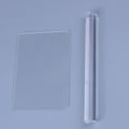 thumbnail image 2 of Youkk 1/2/3 2 Pcs Clay Roller Rectangle Sheet Board Set Clay Rolling Pin Modeling Tool Kit Transparent 1PCS, 2 of 6