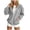 03-Gray, variant on Dnhxils Girls Zip Up Hoodie Girls Long Sleeve Sweatshirt with Pockets Back to School Clothes for Kids Fall Jacket