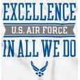 thumbnail image 2 of US Air Force Excellence in All We Do Toddler Boy Girl T Shirt Infant Toddler Brisco Brands 12M, 2 of 6