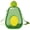 A, variant on Jiibva 600ML Avocado Water Bottle with Carrying Rope Cartoon Drink Bottle Cold Water Drinkware for Camping Outdoor Activities