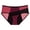 Red, variant on Minjewel Ladies' Mid Waist Breathable Physiological Menstrual Period Underwear, Hygiene Pants for Women, Comfortable Period Panties,Red,L