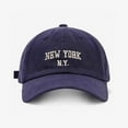 thumbnail image 2 of Huowey Infants Trendy Kids Hats Everyday Use Adjustable Sun Hats For Outdoor Activities With New York Letter Print For Ages 2-8 For Leisure And Sports Classic Dailywear, 2-8 Years, 2 of 3