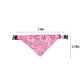 thumbnail image 3 of Productos de salud y bienestar para mascotas Jacenvly. Liquidación. Pañuelos para perros. Babero triangular para mascotas. Ajuste con dos broches. Accesorios para perros, cachorros y gatos. Rosa., 3 of 8