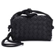 thumbnail image 1 of Bolsos cruzados ZEDIUH bolso pequeño hecho a mano bolso de mano Negro, 1 of 5