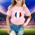 thumbnail image 2 of TZEWGL Cute Shirt For Kid Sport Prints Short Sleeve Round Neck Basic Clothes For Newborns size 4-5T, 2 of 5