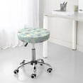 thumbnail image 7 of Balery French Bulldog 3 Round Bar Stool Seat Covers Velvet Fabric Adjustable Protects from Scratches and Stains for 14-17 Inch Chair- 14 inch, 7 of 7