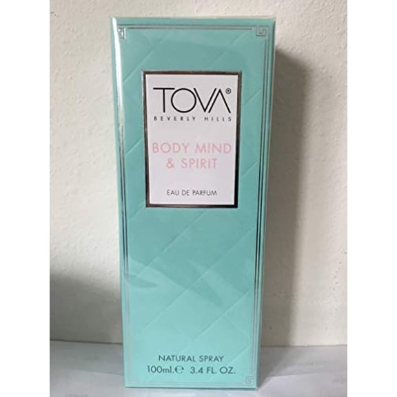 TOVA Body, Mind, Spirit Eau de Parfum, Perfume for Women, 3.4 fl oz