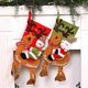 thumbnail image 3 of Medias navideñas Medias de Papá Noel Adornos para árbol de Navidad Bolsa de regalos para niños Chimenea colgante Decoración familiar Como se muestra, Como se muestra, 3 of 5