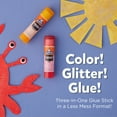thumbnail image 3 of Elmer’s Color 'n Glitz Glue Sticks, Washable, Assorted Colors, 6 Grams, 4 Pack, 3 of 8