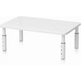 thumbnail image 1 of Monitor Stand Riser Level Height Adjustable Desktop monitor stand for Computer Laptop Printer Notebook with Vented Metal Platform XMM s, 1 of 8
