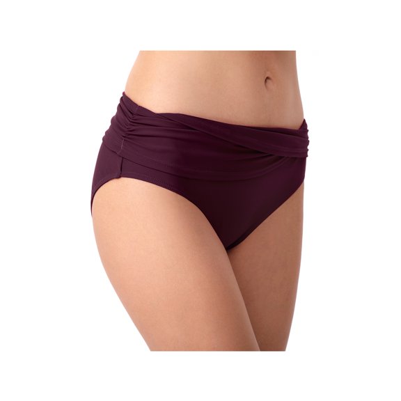Csndyce Women’s Bikini Bottoms Ruched Tankini Swimsuit Briefs Full Coverage Swim Shorts Female