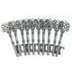thumbnail image 4 of Abrebotellas de cerveza, 10 piezas de llavero con forma de llave de tono antiguo abridor de botellas Plata antigua perfke Colgantes de abrebotellas antiguos, 4 of 9