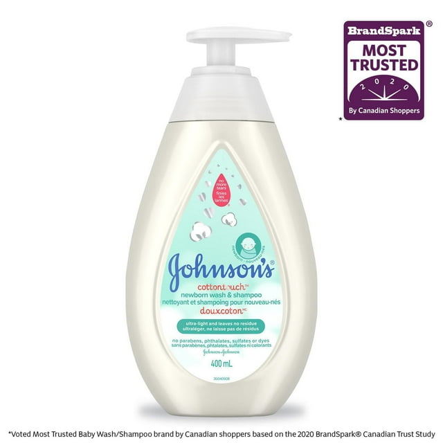 Johnson's Baby, Cottontouch, Newborn Wash & Shampoo
