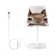 thumbnail image 7 of Table Lamp Small 5.9x10.8 Inches Table Lamps Night Light Tools & Home Improvement Bedroom Lamp Guest Room Lamp Study Lamp Office Lamp Red Dove, 7 of 7
