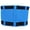 Blue, variant on NFTIGB Premium Breathable Mesh Waist Trimmer Belt for Sweat Exercise and Fitness Waist Protector Back Lumbar Support Band with Adjustable Straps, Black S (35.4 Inches / 90 cm)