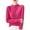 Hot Pink, variant on Mock Neck Sweater Women Plus Size Wool Long Sleeve Pullover Knitted Tops Fall Casual Loose Solid Color Shirts (Green XL)