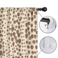 thumbnail image 4 of Blackout Kids Curtains,Beige and Brown Of Leopard Print Childrens Insulated Curtains Set Of 2,Bedroom Essentials,Toddler Room Decor 42"x54", 4 of 5