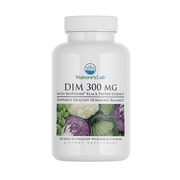 Nature's Lab DIM 300mg - 120 Capsules (120 Day Supply) - Diindolylmethane + BioPerine - Supports a Healthy Hormone Balance*