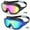 Black Rose & Black Aqua, variant on Kids Swimming Goggles 2 Pack, Anti Fog&UV Kids Goggles for Boys Girls, No Leak Wide View Swim Goggles for Child 3-14