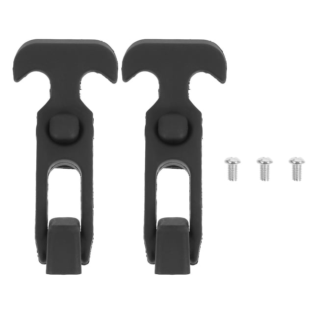 2 Pcs T-Handle Hasp Rubber Flexible Draw Latch Elastic Shocks Absorption Buckle