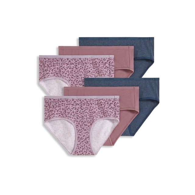 Jockey Organic Cotton Stretch Logo Hipster - 6 Pack