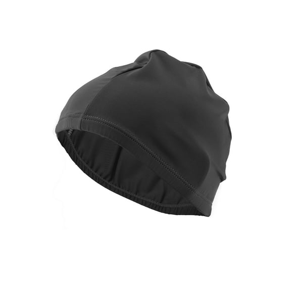 Unique Bargains 1 Pc Elasticity Swim Cap 5.51"x8.66" Black