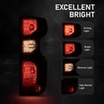 thumbnail image 6 of CROSSDESIGN Incandescent Tail Lights Beake Lamps Left+Right Fit for Chevy Silverado 1500 2019-2021, 6 of 12
