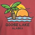 thumbnail image 3 of CafePress - Alaska Goose Lake T Shirt - Mens Comfort Colors Shirt, 3 of 5
