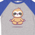 thumbnail image 4 of Inktastic Meditating Sloth Boys or Girls Toddler T-Shirt, 4 of 5